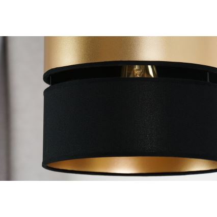 Brilagi - Hängeleuchte ROYAL 1xE27/15W/230V d 25 cm schwarz/golden