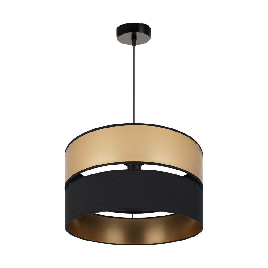 Brilagi - Hängeleuchte ROYAL 1xE27/15W/230V d 40 cm schwarz/golden