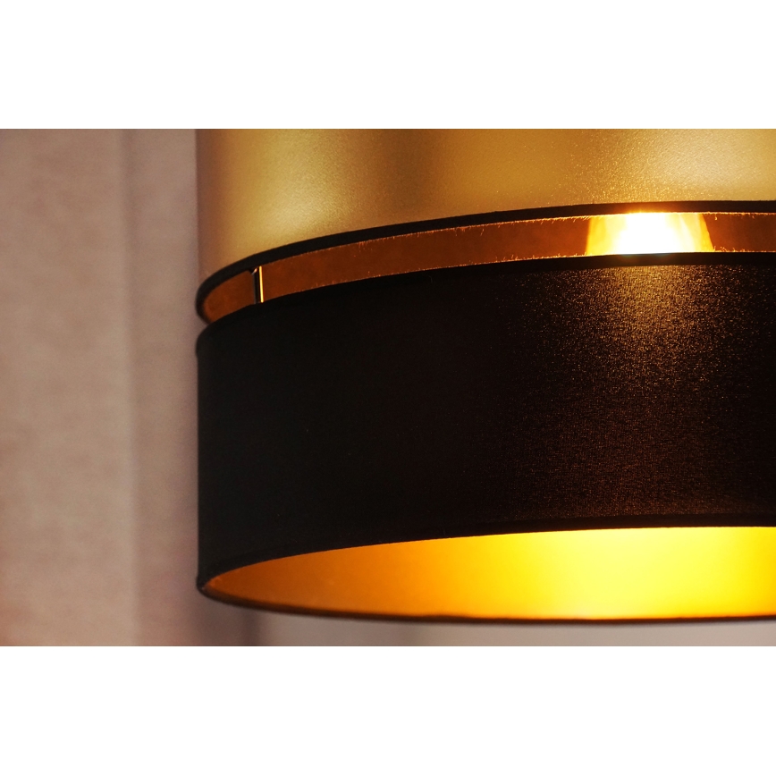 Brilagi - Hängeleuchte ROYAL 1xE27/15W/230V d 40 cm schwarz/golden
