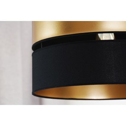 Brilagi - Hängeleuchte ROYAL 1xE27/15W/230V d 40 cm schwarz/golden