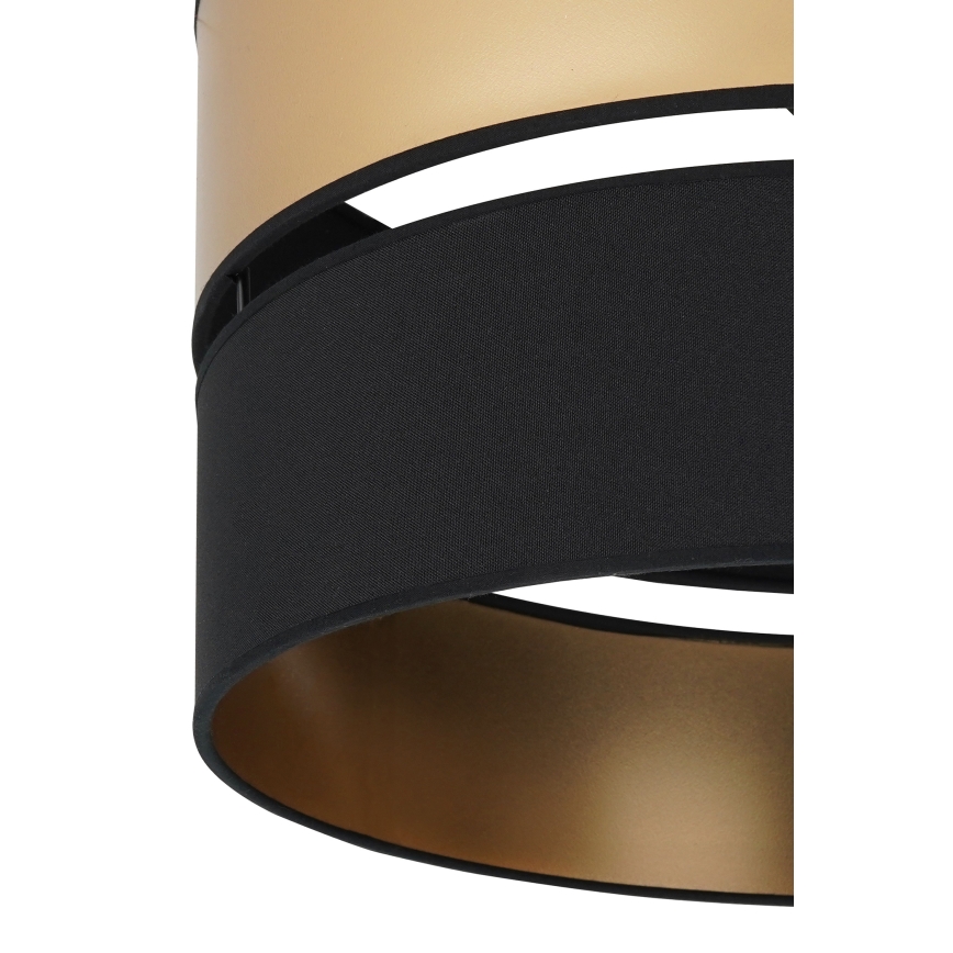 Brilagi - Hängeleuchte ROYAL 1xE27/15W/230V d 40 cm schwarz/golden