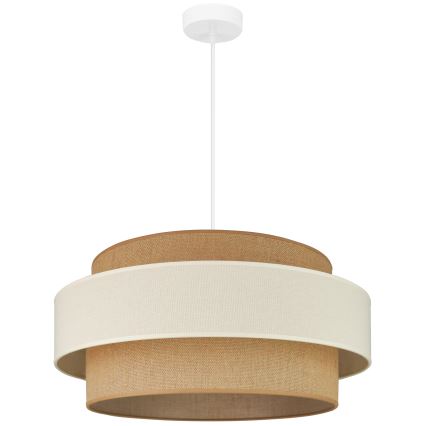 Brilagi - Hängeleuchte SPACE LIGHT 1xE27/15W/230V d 50 cm beige/cremefarben