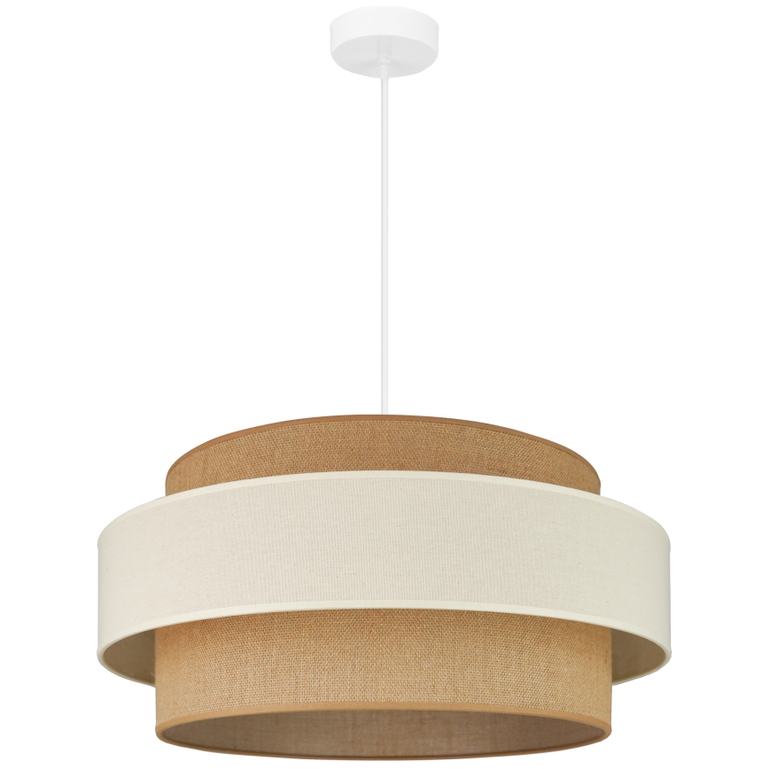 Brilagi - Hängeleuchte SPACE LIGHT 1xE27/15W/230V d 50 cm beige/cremefarben