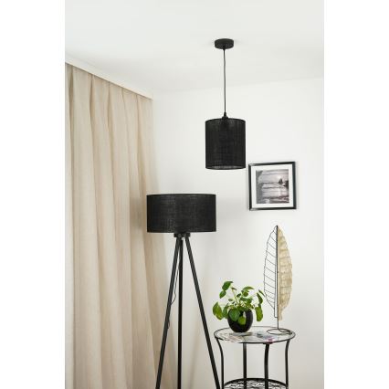 Brilagi - Hängeleuchte TUBES 1xE27/15W/230V d 20 cm schwarz