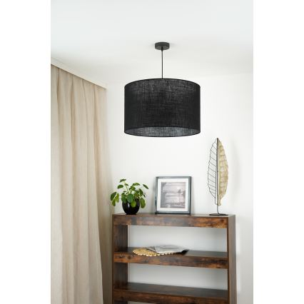 Brilagi - Hängeleuchte TUBES ROLLER 1xE27/15W/230V d 50 cm schwarz