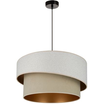 Brilagi - Hängeleuchte VEGAS SHINE 1xE27/15W/230V d 50 cm cremefarben/beige