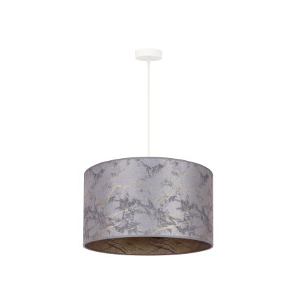 Brilagi - Hängeleuchte VELVET 1xE27/40W/230V grau/gold