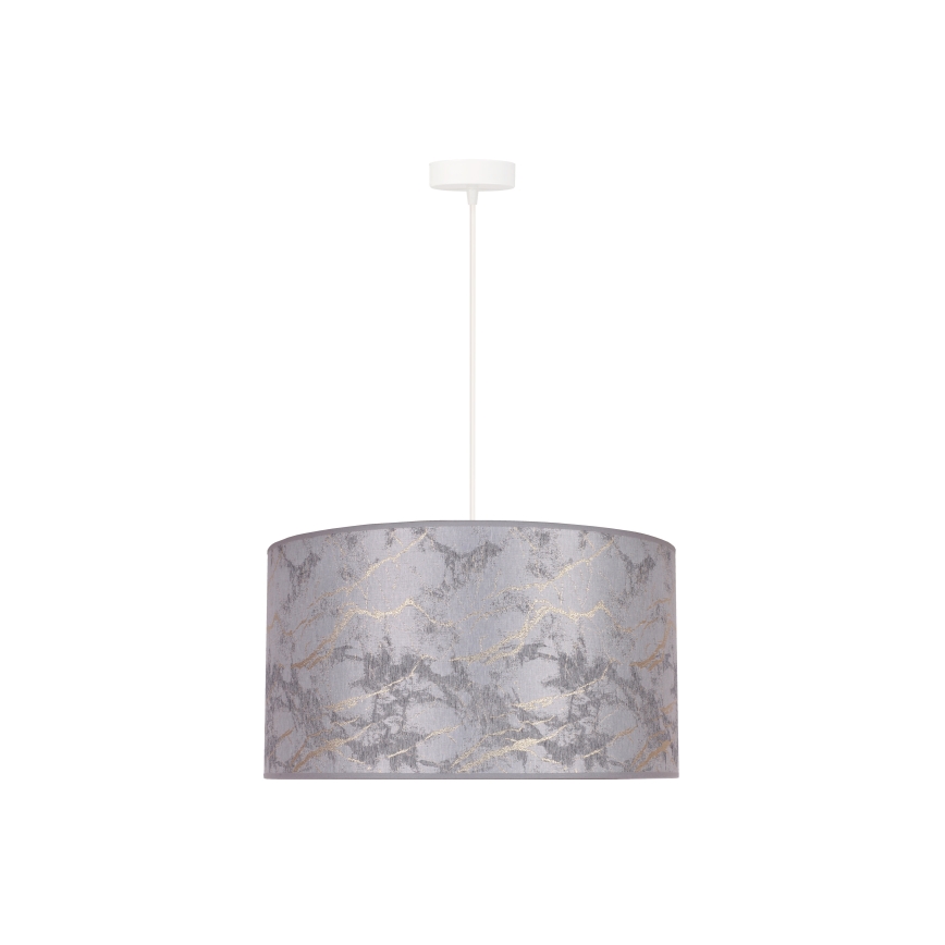 Brilagi - Hängeleuchte VELVET 1xE27/40W/230V grau/gold