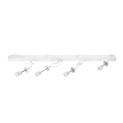 Brilagi - Hängeleuchte WABI SABI an Kabel 4xE27/40W/230V weiß