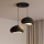 Brilagi - Kabel-Pendelleuchte WABI SABI 2xE27/40W/230V Ø 60 cm schwarz
