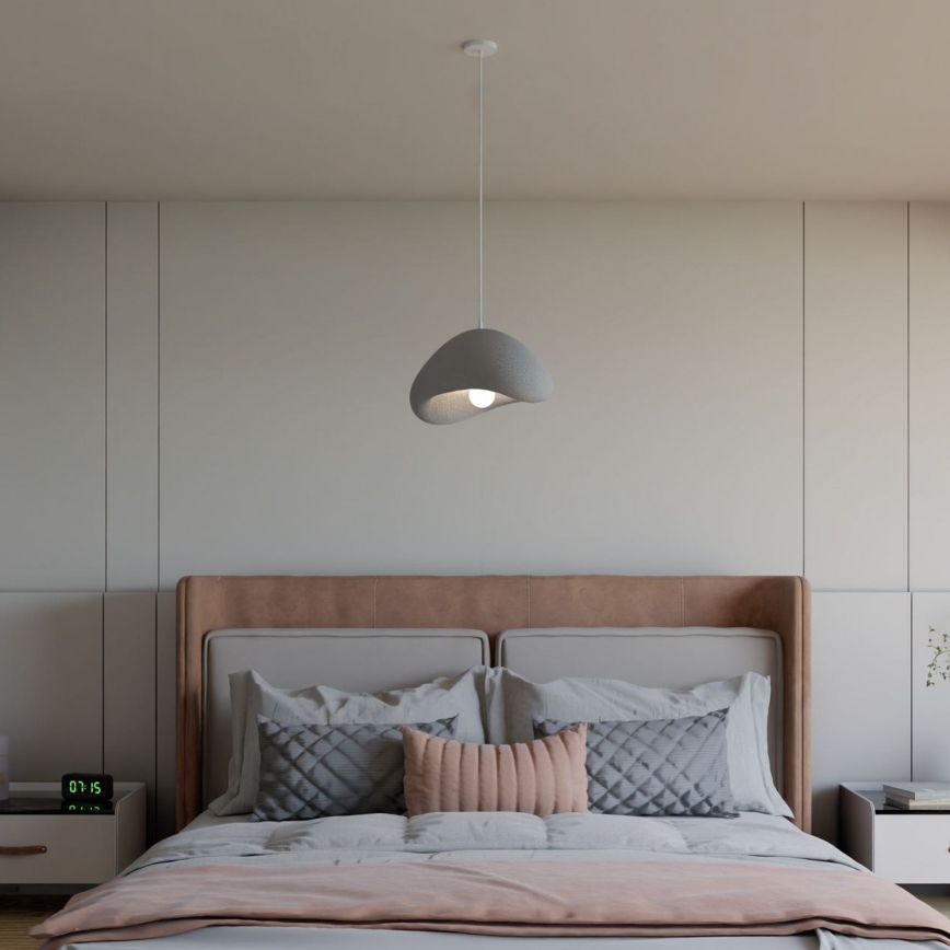 Brilagi - Kabelpendelleuchte WABI SABI 1xE27/40W/230V grau