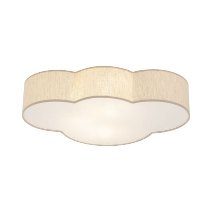 Brilagi - Kinder-Deckenleuchte NIMBUS 4xE27/15W/230V 46x63 cm beige