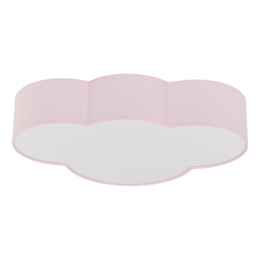 Brilagi - Kinder-Deckenleuchte NIMBUS 4xE27/15W/230V 46x63 cm rosa