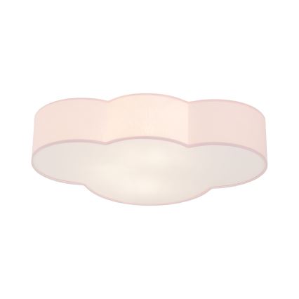 Brilagi - Kinder-Deckenleuchte NIMBUS 4xE27/15W/230V 46x63 cm rosa