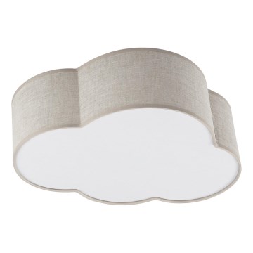 Brilagi - Kinder-Deckenleuchte NIMBUS LINEN 2xE27/15W/230V beige
