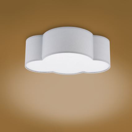 Brilagi - Kinder-Deckenleuchte NIMBUS MINI 2xE27/15W/230V grau