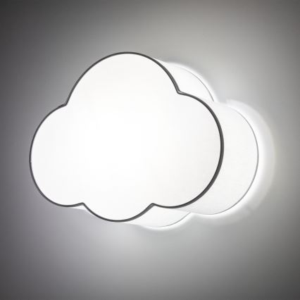 Brilagi - Kinder-Deckenleuchte NIMBUS MINI 2xE27/15W/230V grau