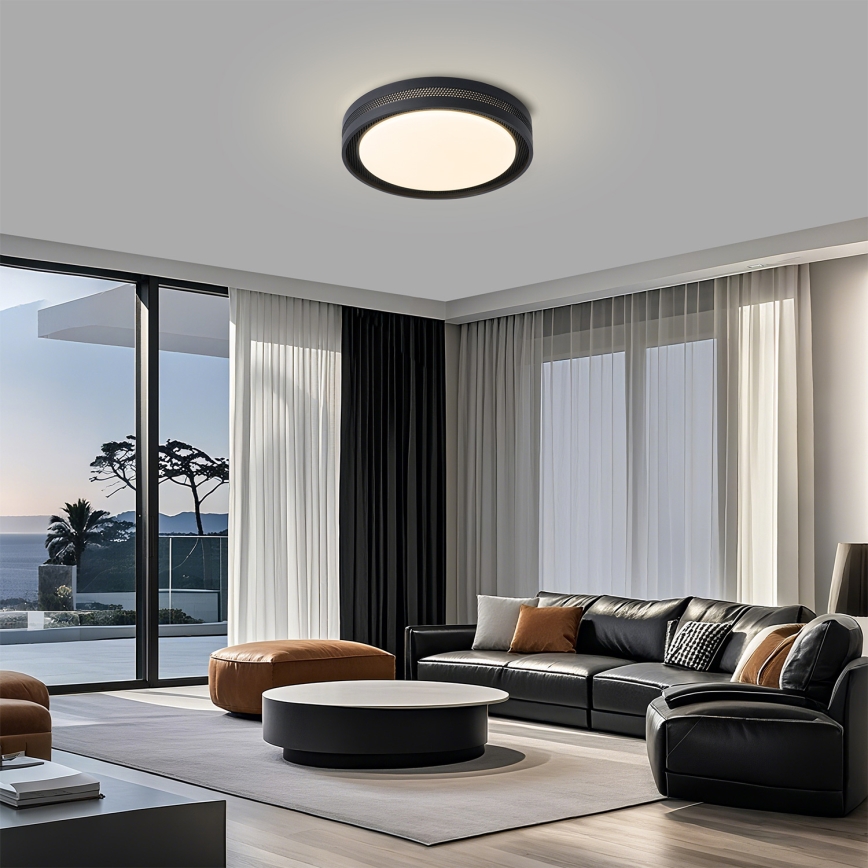 Brilagi - LED-dimmbare Deckenleuchte KREON LED/54W/230V 3000-6000K weiß Ø 38 cm + Fernbedienung
