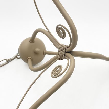 Brilagi - Kronleuchter an Kette ANTICO MODERN 3xE27/60W/230V beige