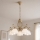 Brilagi - Kronleuchter an Kette ANTICO MODERN 5xE27/60W/230V beige