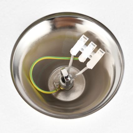 Brilagi - Kronleuchter an Kette ECLIPSE 7xE14/10W/230V Ø 48 cm silber