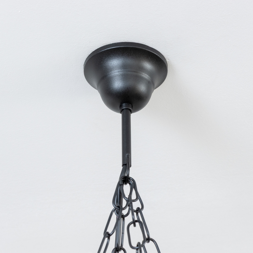 Brilagi - Kronleuchter an Kette TIMONA 4xE14/40W/230V Ø 50 cm Buche