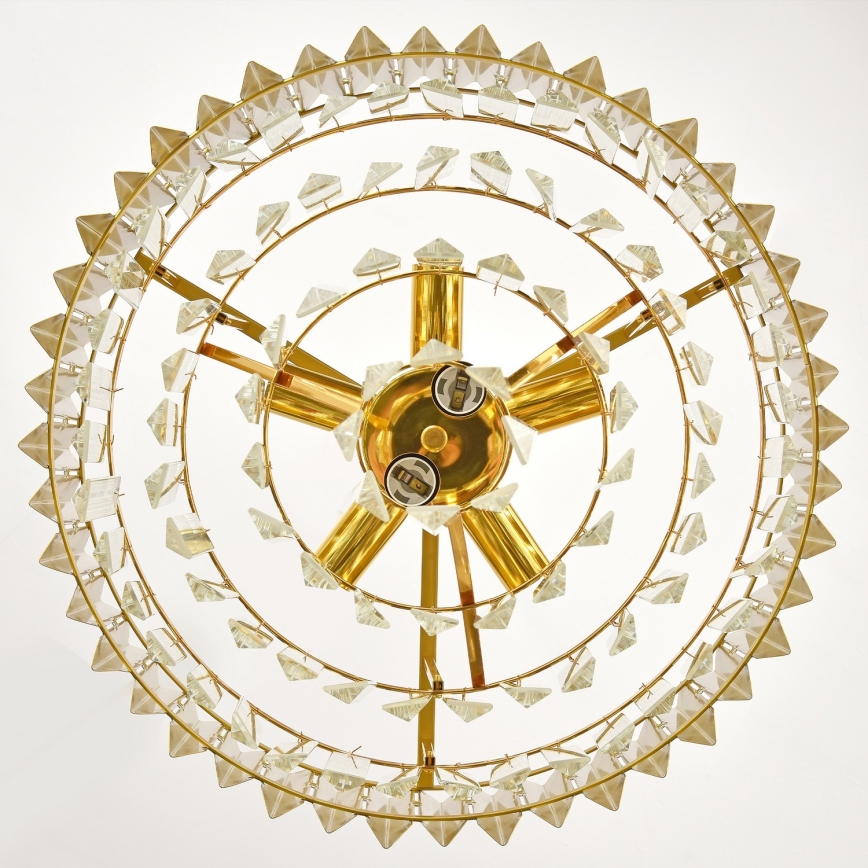 Brilagi - Kronleuchter mit Kette CRISTAL 5xE14/40W/230V Ø 45 cm