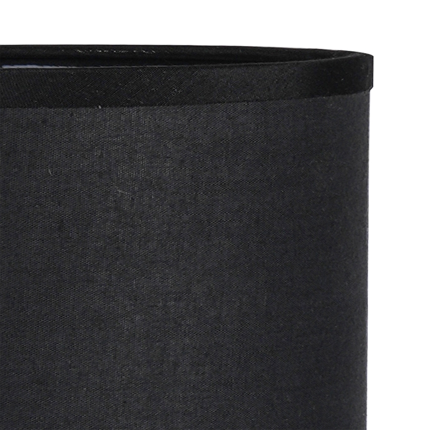 Brilagi - Lampenschirm für Tischlampe TABLON E27 Ø 14 cm schwarz