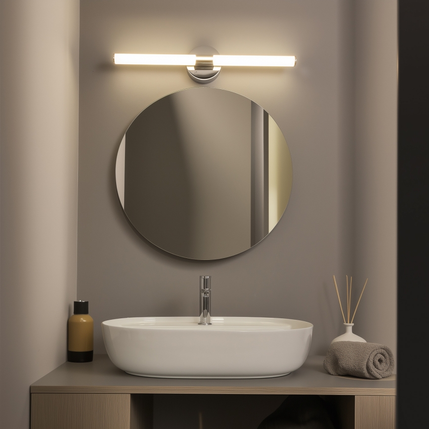 Brilagi - LARA LED-Badezimmer-Spiegelleuchte LED/10W/230V 60 cm IP44 glänzender Chrom