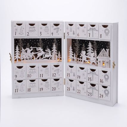 BRILAGI - LED Adventskalender LED/2xAA