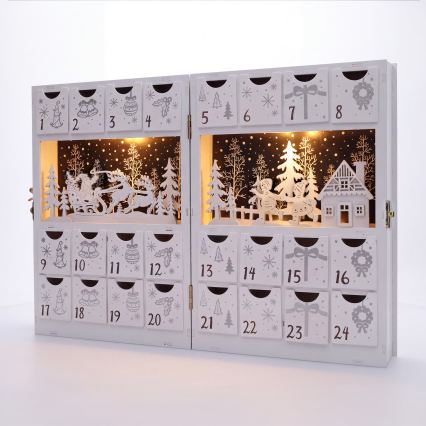BRILAGI - LED Adventskalender LED/2xAA