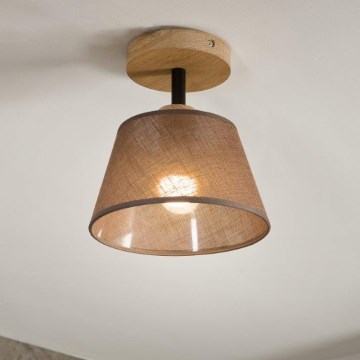 Brilagi - LED  Anbauleuchte ANTHONY 1xE14/60W/230V Eiche/braun