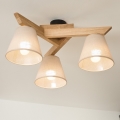 Brilagi - LED  Anbauleuchte ANTHONY 3xE14/40W/230V Eiche/beige