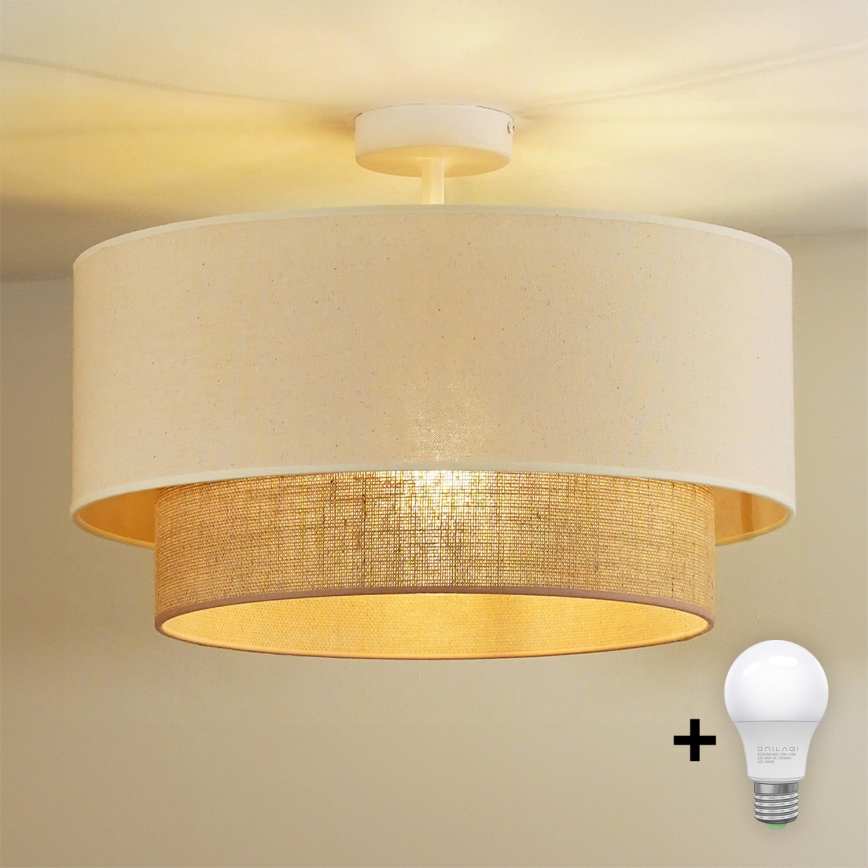Brilagi - LED-Anbauleuchte BOHO STYLE 1xE27/15W/230V d 40 cm