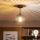 Brilagi - LED-Anbauleuchte CERIA WIRE 1xE27/60W/230V Ø 21 cm schwarz