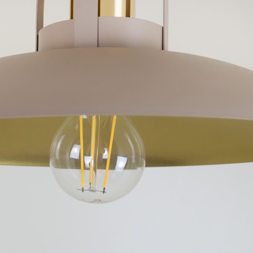 Brilagi - LED Anbauleuchte FLAMENGO 1xE27/60W/230V beige