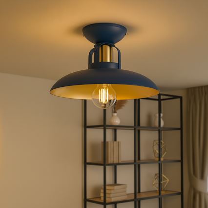 Brilagi - LED Anbauleuchte FLAMENGO 1xE27/60W/230V blau