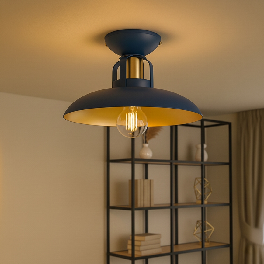 Brilagi - LED Anbauleuchte FLAMENGO 1xE27/60W/230V blau