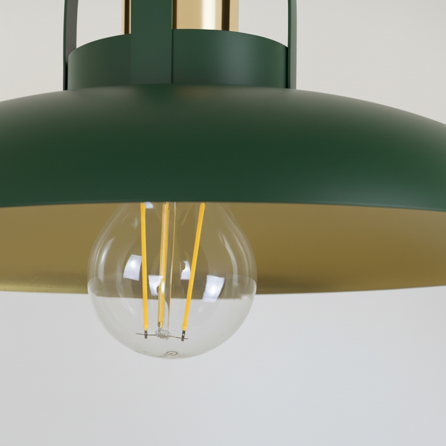 Brilagi - LED Anbauleuchte FLAMENGO 1xE27/60W/230V grün