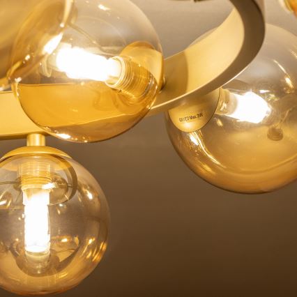 Brilagi - LED-Anbauleuchte MILLA 10xG9/3W/230V golden