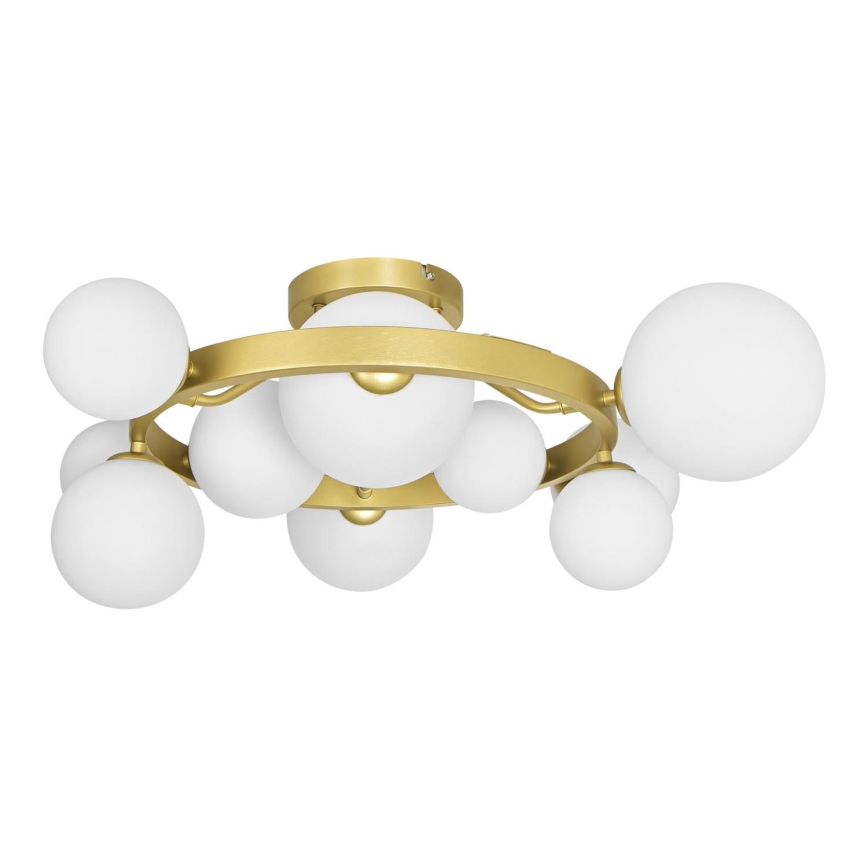 Brilagi - LED-Anbauleuchte MILLA 10xG9/3W/230V golden/weiß