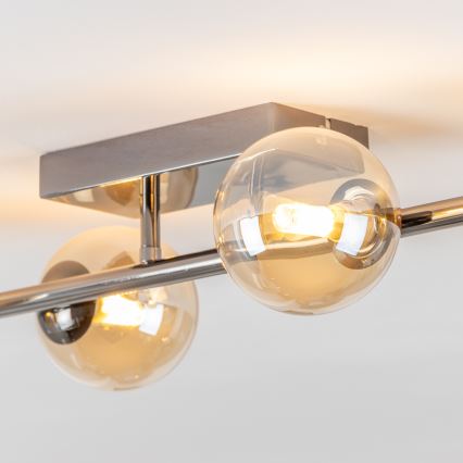 Brilagi - LED-Anbauleuchte MILLA 4xG9/3W/230V glänzendes Chrom/golden