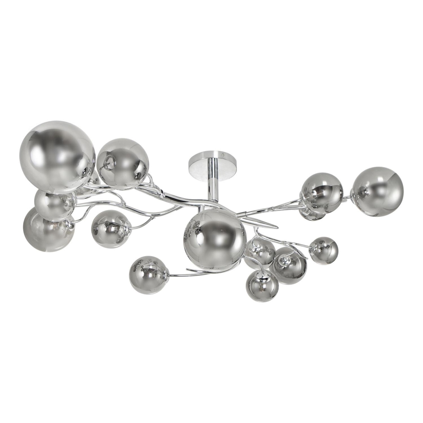 Brilagi - LED-Anbauleuchte MISTEL 15xG9/3W/230V glänzendes Chrom/rauchig