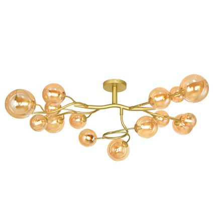 Brilagi - LED-Anbauleuchte MISTEL 15xG9/3W/230V golden