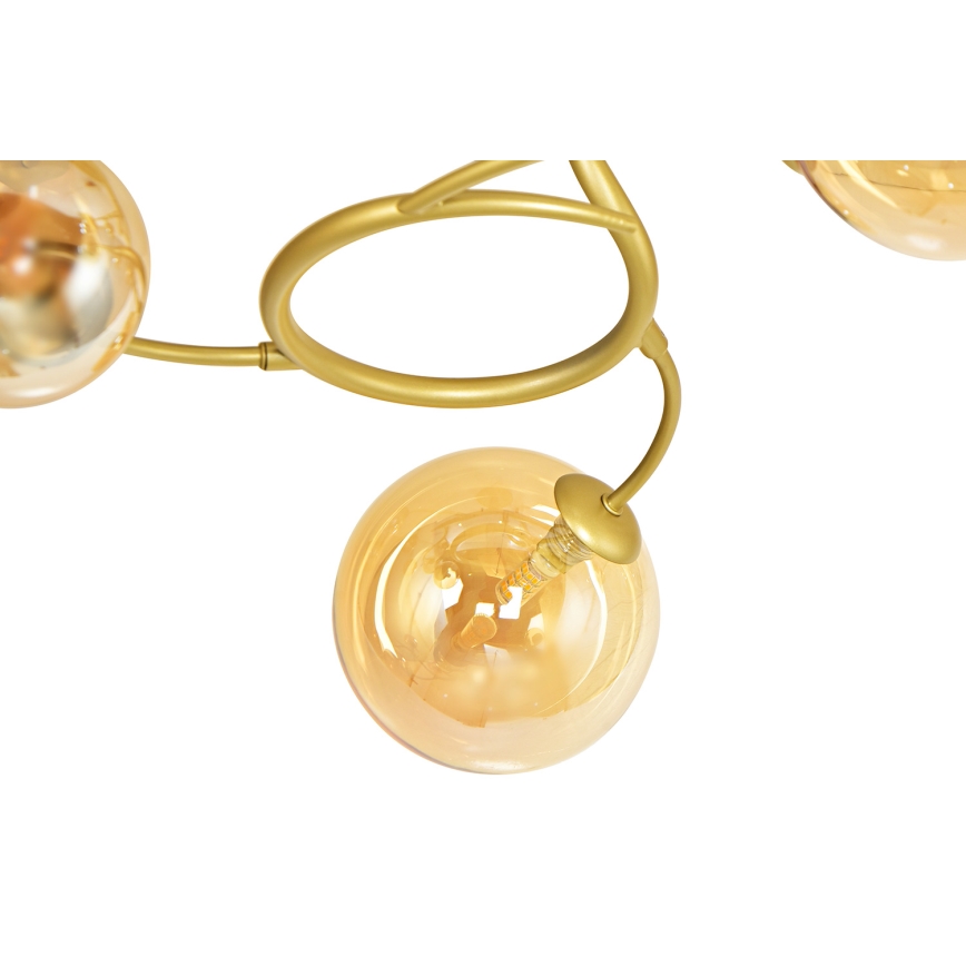 Brilagi - LED-Anbauleuchte MISTEL 15xG9/3W/230V golden