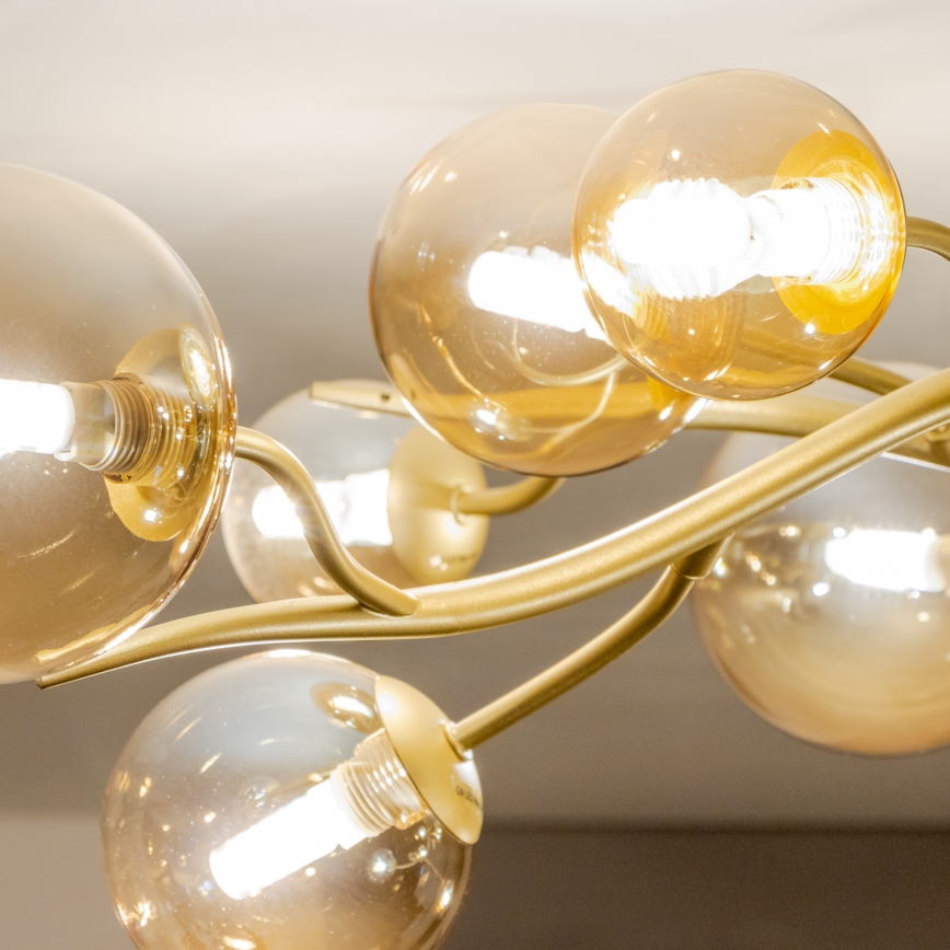 Brilagi - LED-Anbauleuchte MISTEL 15xG9/3W/230V golden