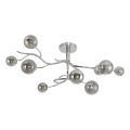 Brilagi - LED-Anbauleuchte MISTEL 9xG9/3W/230V glänzendes Chrom/rauchig
