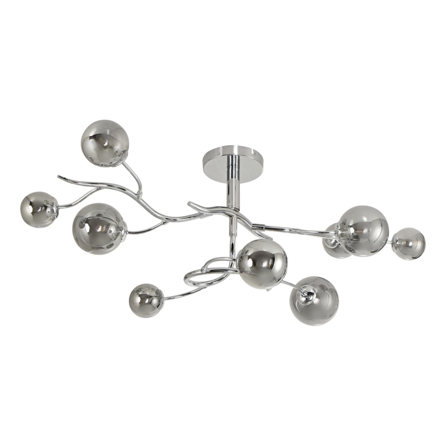 Brilagi - LED-Anbauleuchte MISTEL 9xG9/3W/230V glänzendes Chrom/rauchig
