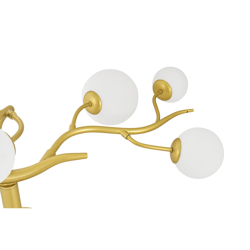 Brilagi - LED-Anbauleuchte MISTEL 9xG9/3W/230V golden/weiß