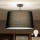 Brilagi - LED-Aufbau-Deckenleuchte CERIA 1xE27/60W/230V Ø 45 cm schwarz